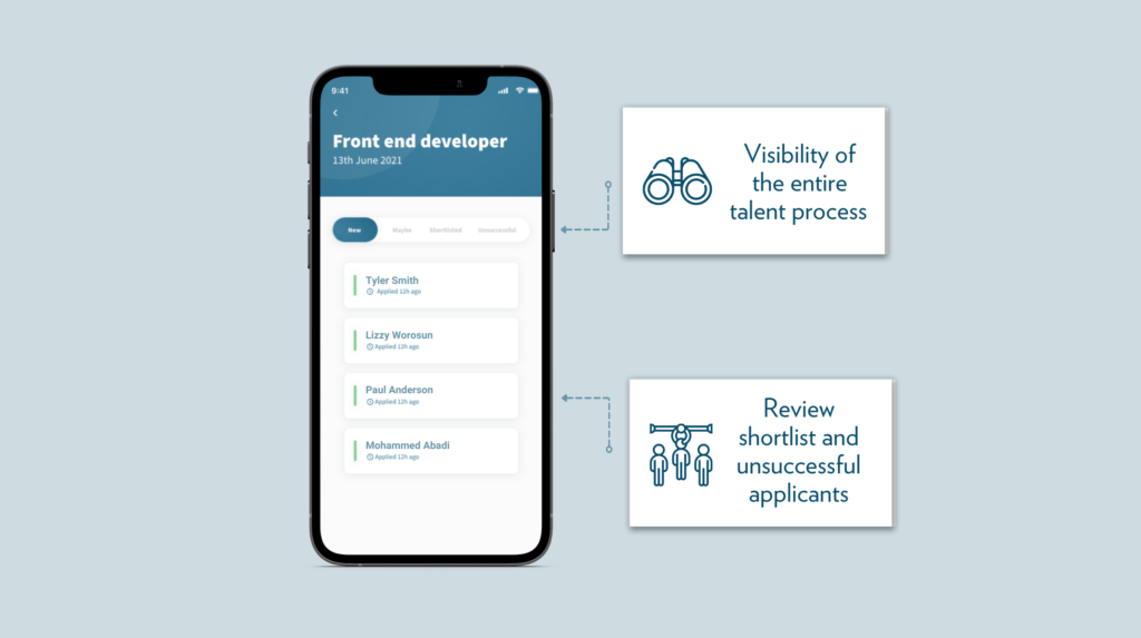 scout talent app hire from your phone